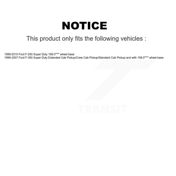 Agility Autoparts Center Fuel Tank Strap For Ford F-350 Super Duty F-250 AGY-01110317 – Image 2