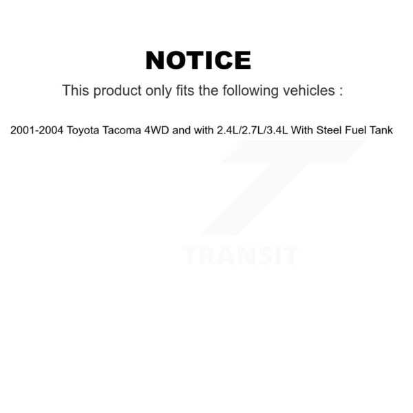 Agility Autoparts Fuel Pump Sender Assembly For 2001-2004 Toyota Tacoma 4WD with 2.4L/2.7L/3.4L – Image 2