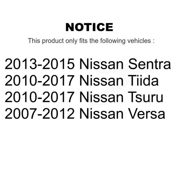 Agility Autoparts Fuel Tank Strap For Nissan Versa Sentra Tiida Tsuru AGY-4040816 – Image 2