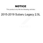 DS-One Front Disc Brake Rotor For 2015-2019 Subaru Legacy 2.5L DS1-981957 - Image 2
