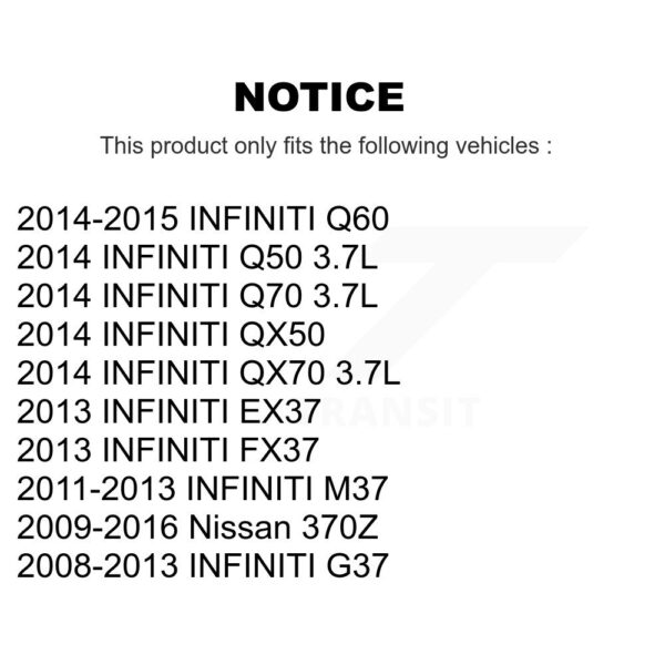 Kobra Main Drive Serpentine Belt For INFINITI G37 Nissan 370Z Q50 QX50 EX37 M37 Q60 - Image 2