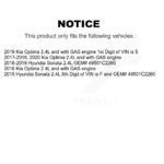Kugel Front Right CV Axle Shaft For Hyundai Sonata Kia Optima NCV-HY71001 - Image 2