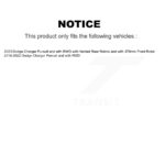 AmeriBRAKES Front Ceramic Disc Brake Pads For Dodge Charger Pursuit with RWD NWF-PRC1767 - Image 2