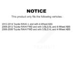 Mpulse Rear Right ABS Wheel Speed Sensor Wiring Harness For Toyota RAV4 SEN-2ABS2440 - Image 2