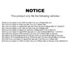 Mpulse Rear ABS Wheel Speed Sensor Wiring Harness For Hyundai Santa Fe Sport Kia XL - Image 2