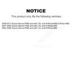 Mpulse Rear Left ABS Wheel Speed Sensor Wiring Harness For Toyota Sienna SEN-2ABS4840 - Image 2