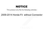 Mpulse HVAC Blower Motor Resistor For 2009-2014 Honda Fit without Connector - Image 2