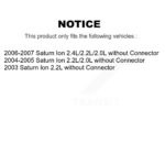 Mpulse HVAC Blower Motor Resistor For Saturn Ion without Connector SEN-2BMR1004 - Image 2