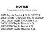 Mpulse Left Engine Variable Valve Timing (VVT) Solenoid For Toyota Tacoma Tundra FJ - Image 2