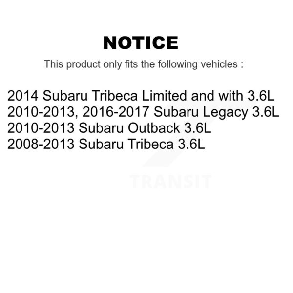 Mpulse Engine Variable Valve Timing (VVT) Solenoid For Subaru Outback Legacy Tribeca - Image 2