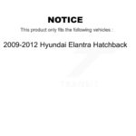 CMX Rear Right Disc Brake Caliper For 2009-2012 Hyundai Elantra Hatchback - Image 2