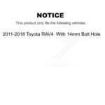TOR Rear Lower Forward Arm Ball Joint Assembly For Toyota RAV4 With 14mm Bolt Hole - Image 2