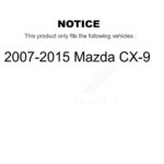 TOR Front Right Lower Suspension Control Arm Ball Joint Assembly For Mazda CX-9 - Image 2