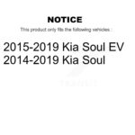 TOR Front Right Lower Suspension Control Arm Ball Joint Assembly For Kia Soul EV - Image 2