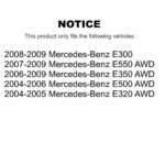 TOR Front Left Suspension Stabilizer Bar Link Kit For Mercedes-Benz E350 E320 E300 - Image 2